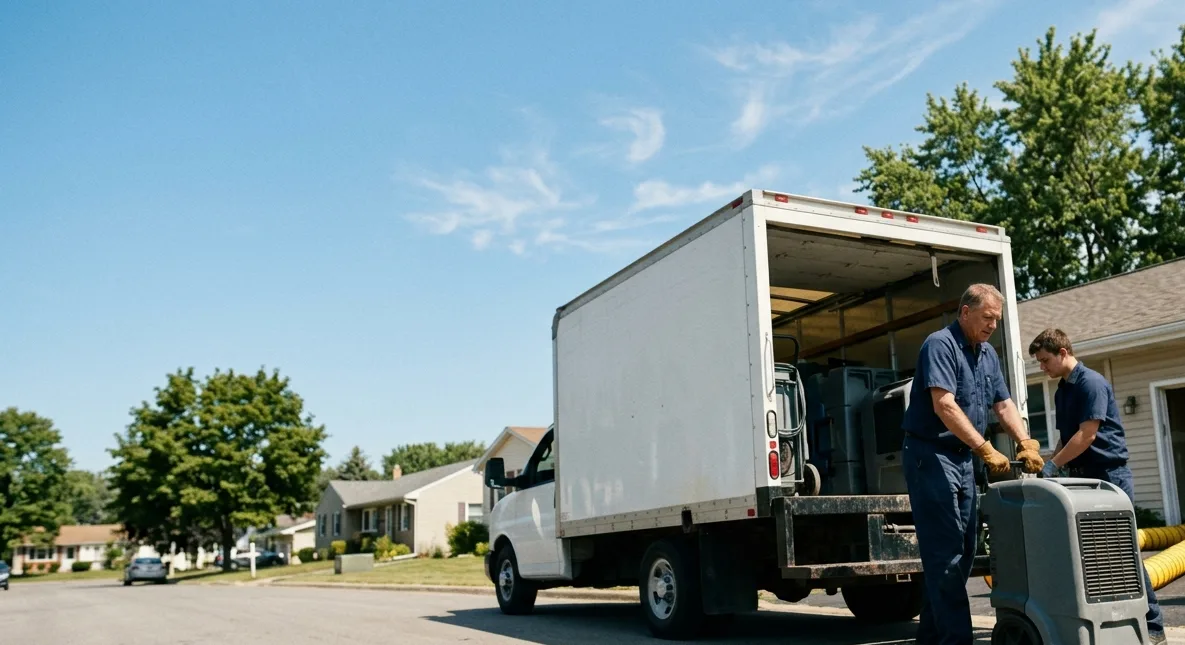 Water Damage Cleanup in Big Rock, IL near me